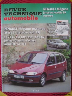 Revue technique pour Renault Mégane Essence